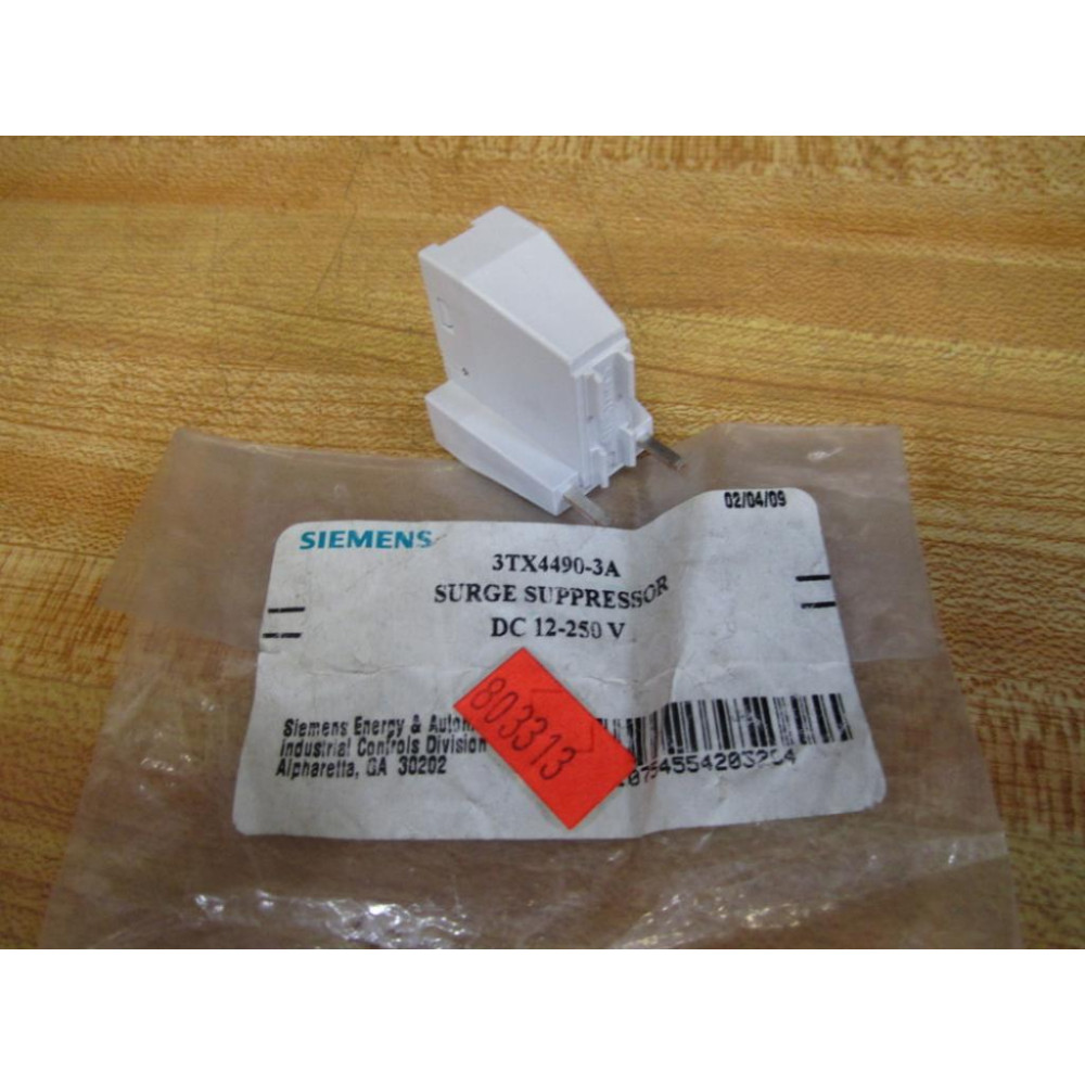 Siemens 3TX4490-3A Surge Suppressor 3TX44903A
