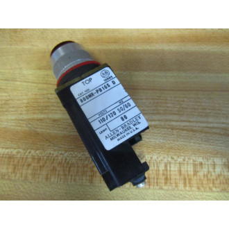 Allen Bradley 800MR-PB16S Push Button 800MRPB16S Red - Used