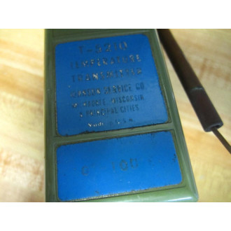 Johnson T-5210 Temp.Transmitter T5210 0-100° F 7-12 - Used