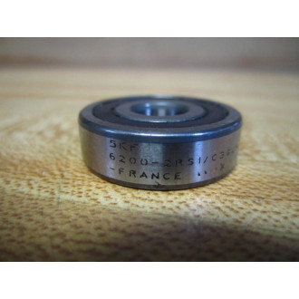 SKF 6200-2RS1C3GJN Ball Bearing 62002RS1C3GJN - New No Box