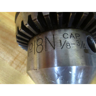 Jacobs Chuck 18N Superchuck Ball Bearing 18" to 34" - Used