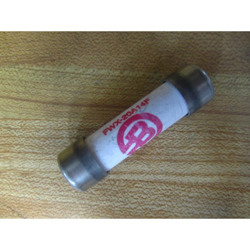 Buss FWX-20A14F Bussmann Fuse Cross Ref 4XC91 (Pack of 2) - New No Box