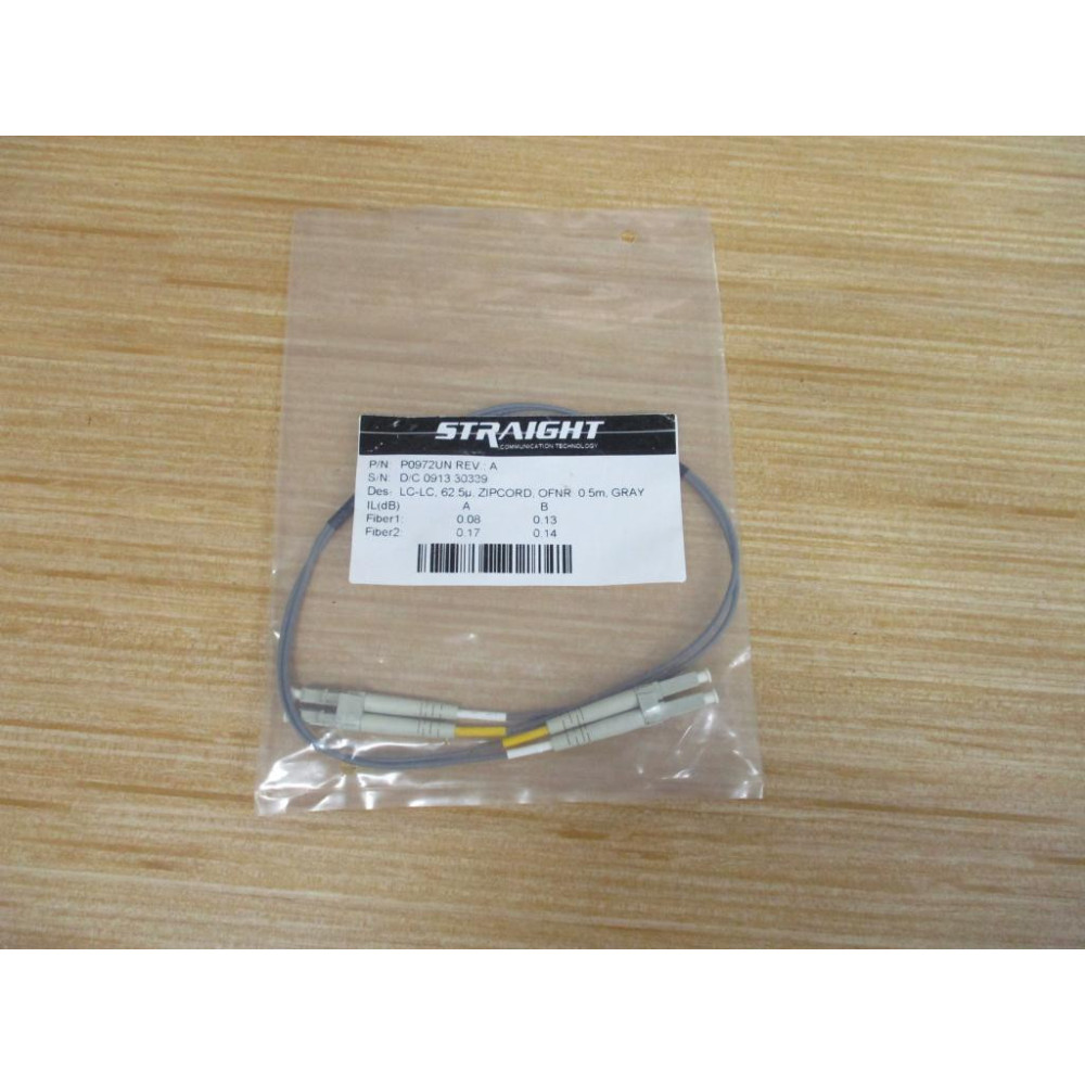 Straight Communication Technology P0972UN Fiber Optic Cable