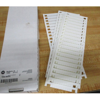 Allen Bradley 1492-SM5X5 Marker Card 1492SM5X5 Series A