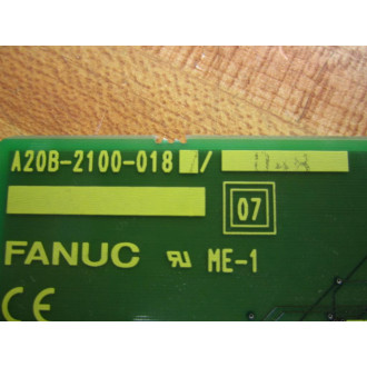 Fanuc A20B-2100-0187 Board A20B-2100-018704B - Parts Only
