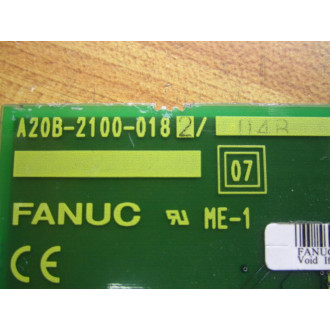 Fanuc A20B-2100-0182 Board A20B-2100-018204B - Parts Only