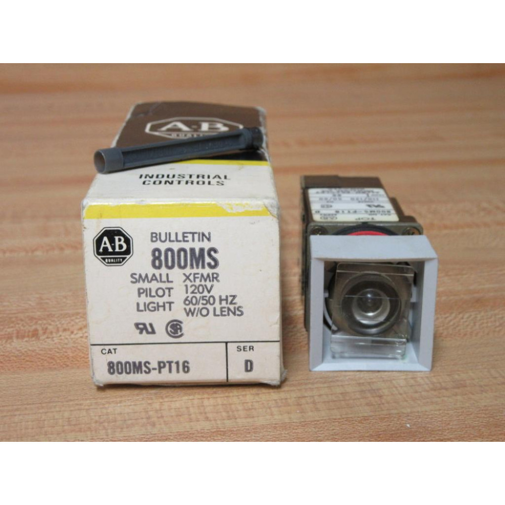 Allen Bradley 800MS-PT16 Pilot Light 800MSPT16