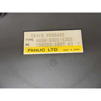 Fanuc A05B-2301-C303 Teach Pendant C00323 - Used