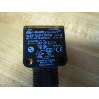 Allen Bradley 42EF-R2MPBT-F4 Transmitted Beam Receiver 42EFR2MPBTF4