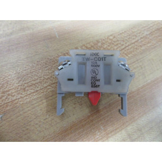 IDEC TW-C01T Contact Block TWC01T WGreen Clip - New No Box