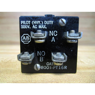 Allen Bradley 800T-PT16R Button Contact Blocks (Pack of 3) - Used