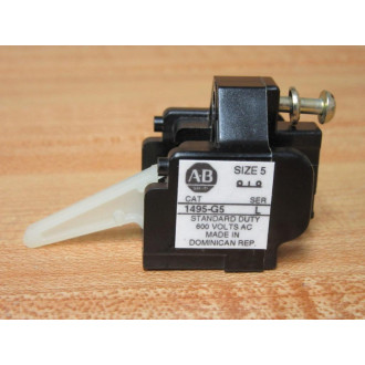 Allen Bradley 1495-G5 Auxiliary Contact 1495G5 Series L