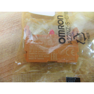 Omron A22NZ-S-G1B Contact Block A22NZSG1B