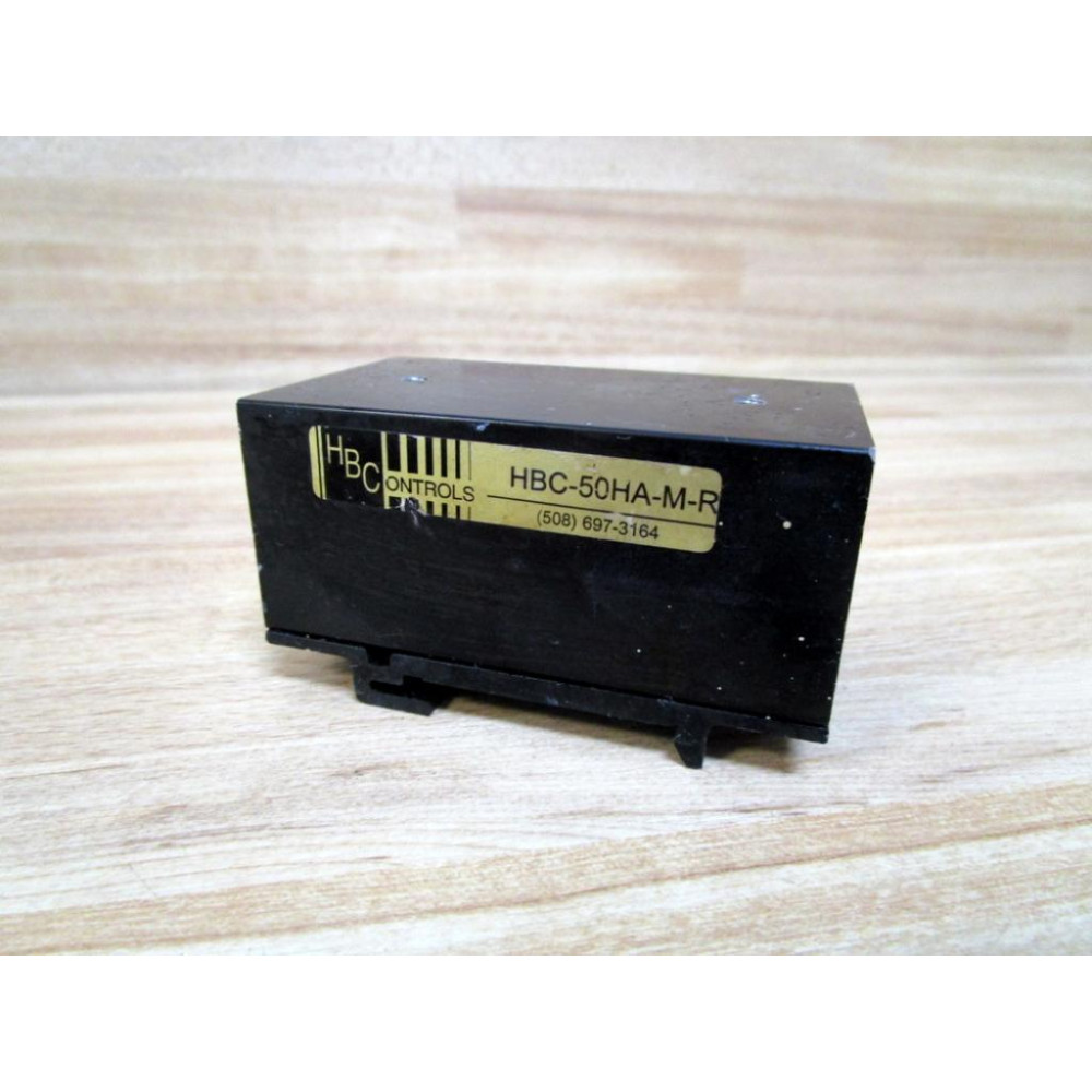HBC Controls HBC-50HA-M-R Relay Heat Sink HBC50HAMR - Used