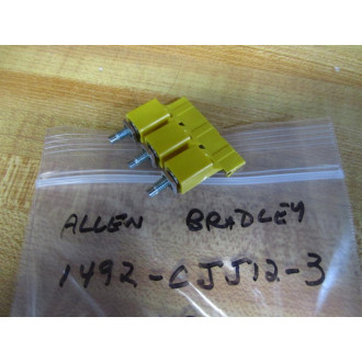 Allen Bradley 1492-CJJ12-3 Center Jumper 1492CJJ123 (Pack of 8) - Used