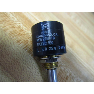 Helicalohm MW22B-10 Potentiometer MW22B10 - New No Box