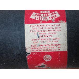 Bussmann FRS-300 Fusetron Fuse FRS300 - New No Box