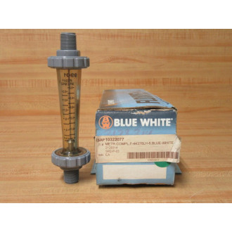 Blue White Industries F-44376LH-6 Flow Meter F44376LH6