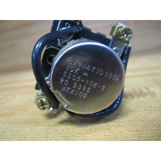 Cutler Hammer RV4NAYSD103A Potentiometer Switch (Pack of 2) - Used