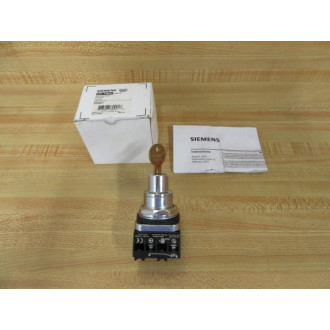 Siemens 52SC6AFJ1 Keyed Selector Switch