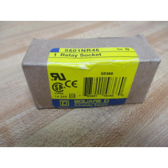 Square D 8501-NR45 Relay Socket 8501NR45 (Pack of 2)