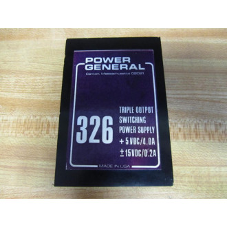 Power General 326 Power Supply - Used