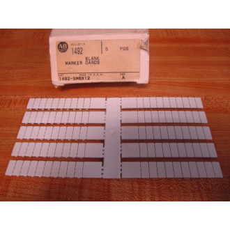 Allen Bradley 1492-SM6X12 Marker Card 1492SM6X12 (Pack of 5) - New No Box