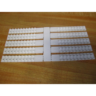 Allen Bradley 1492-SM6X12 Marker Card 1492SM6X12 (Pack of 5) - New No Box