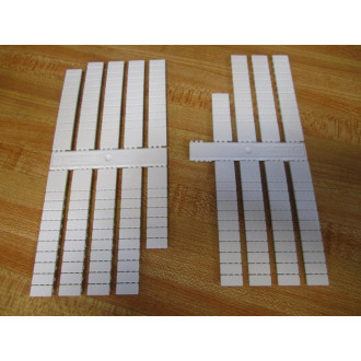 Allen Bradley 1492-SM6X12 Marker Card 1492SM6X12 (Pack of 5) - New No Box