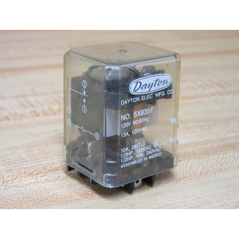 Dayton 5X835F Relay - New No Box