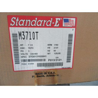 Baldor M3710T Motor 7-12HP  Frame 213T