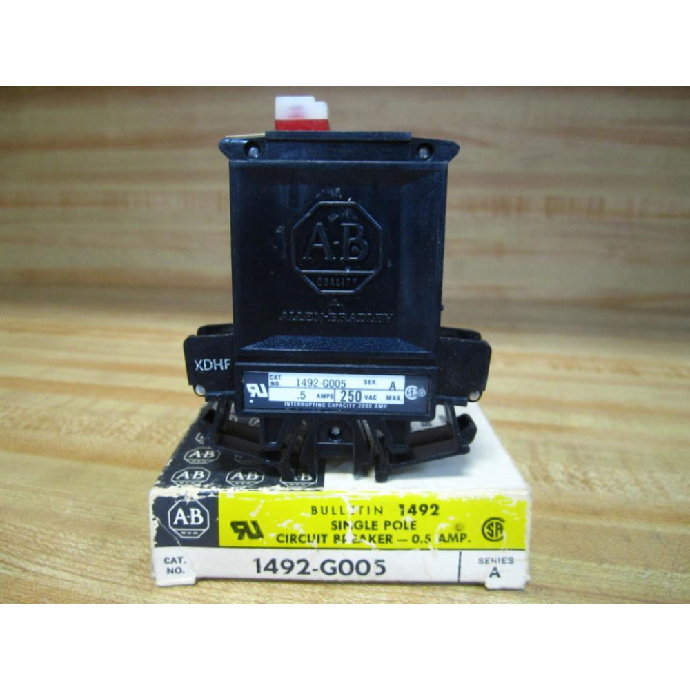 Allen Bradley 1492-G005 Circuit Breaker 1492G005 Series A