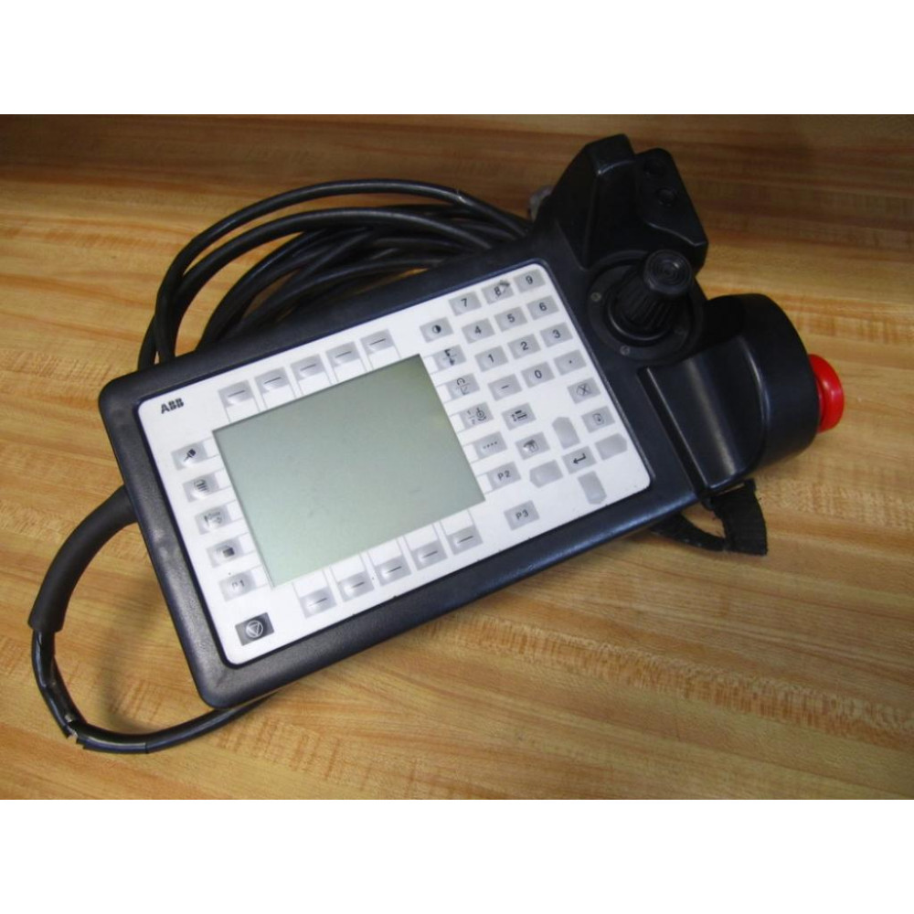 ABB 3HNE-00313-1 Pendant TPU2 Rev.4 2 Scratched Buttons - Used