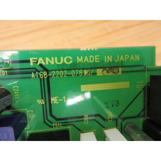 Fanuc A16B-2202-0782 Board A16B-2202-078206B - Used