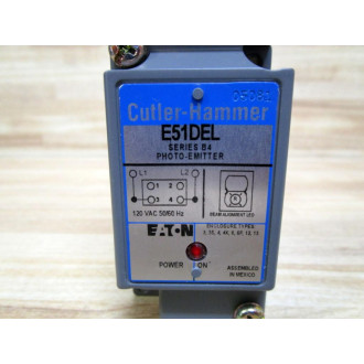 Cutler Hammer E51DEL Eaton Photoelectric Head Complete - New No Box
