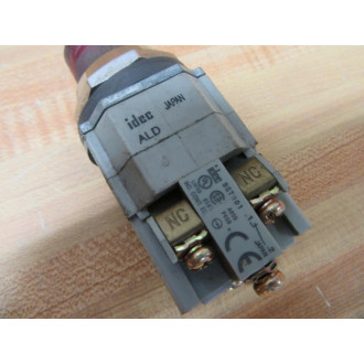 IDEC ALD Illuminated Pilot Light Operator Red & Green (Pack of 2) - Used