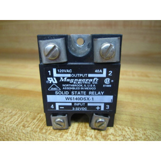 Magnacraft W6140DSX-1 Relay W6140DSX1 - New No Box