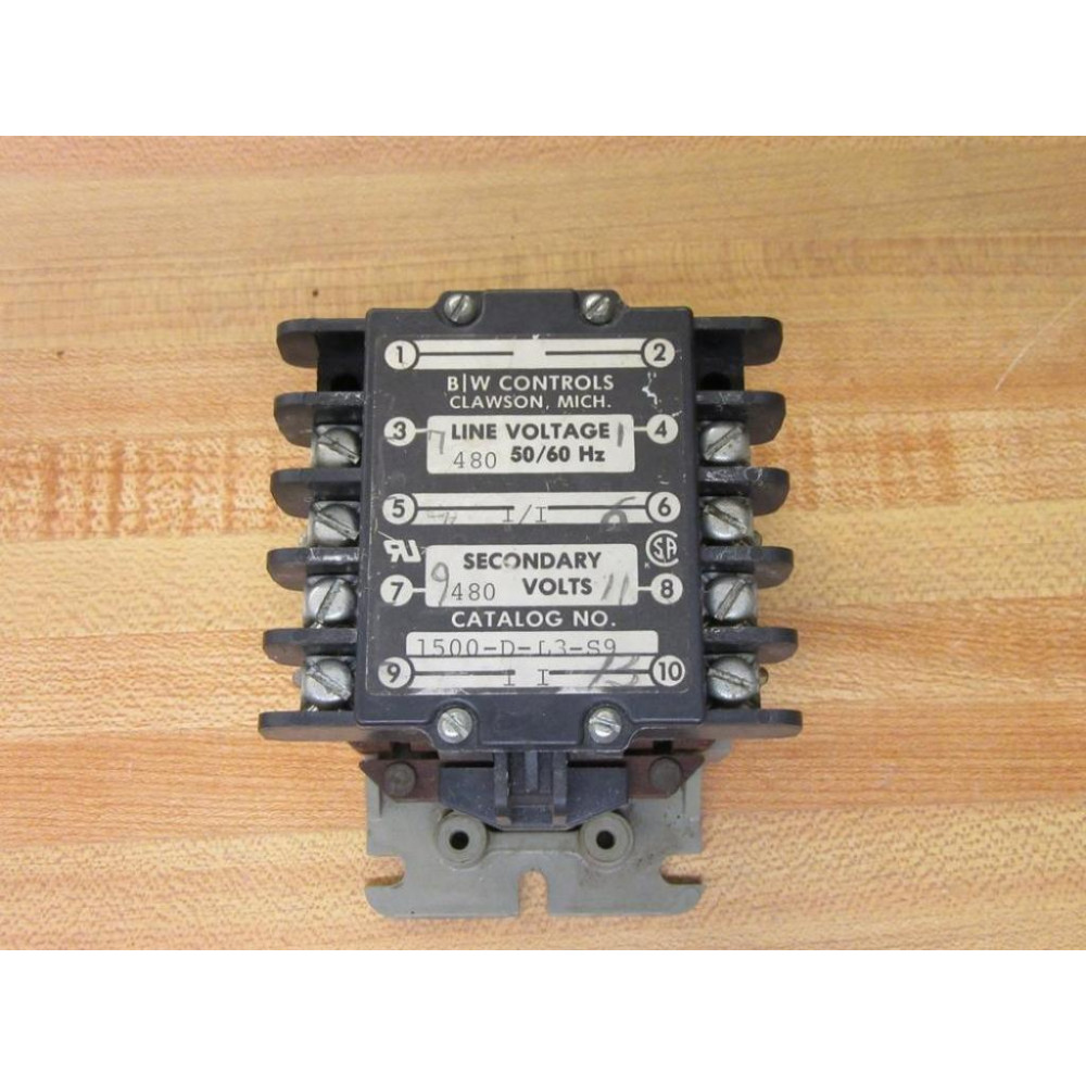 Ametek 1500-D-L3-S9-OC-X Induction Type Control Relay 1500DL3S9OCX - Used