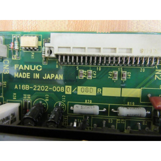 Fanuc A16B-2202-0080 Board A16B-2202-008008D - Parts Only
