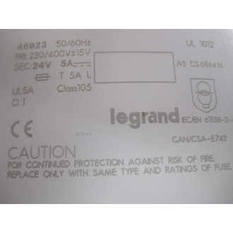 Legrand 46923 Power Supply - Used