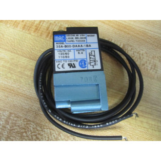 Mac Valves 35A-B00-DAAA-1BA Valve 35AB00DAAA1BA
