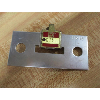 Square D C75 Overload Relay Heater Element C75.0 - Used