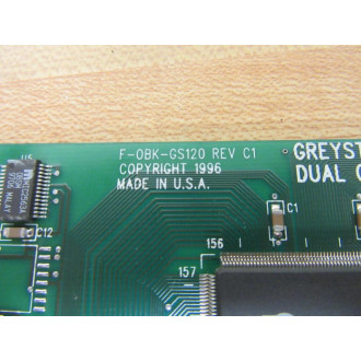 Greystones F-0BK-GS120 Board F0BKGS120 PCB-0004 - Used