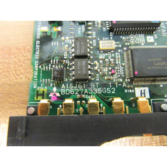 Mitsubishi A1SJ61QBT Circuit Board BD627A335G52 11 - Used