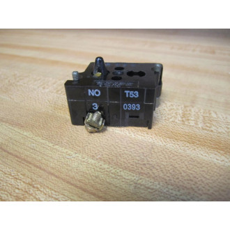 Cutler Hammer T53-0393 Eaton Contact Block T530393 - New No Box