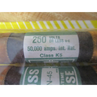 Buss NON-45 Bussmann Fuse Cross Ref 6F273 (Pack of 2)