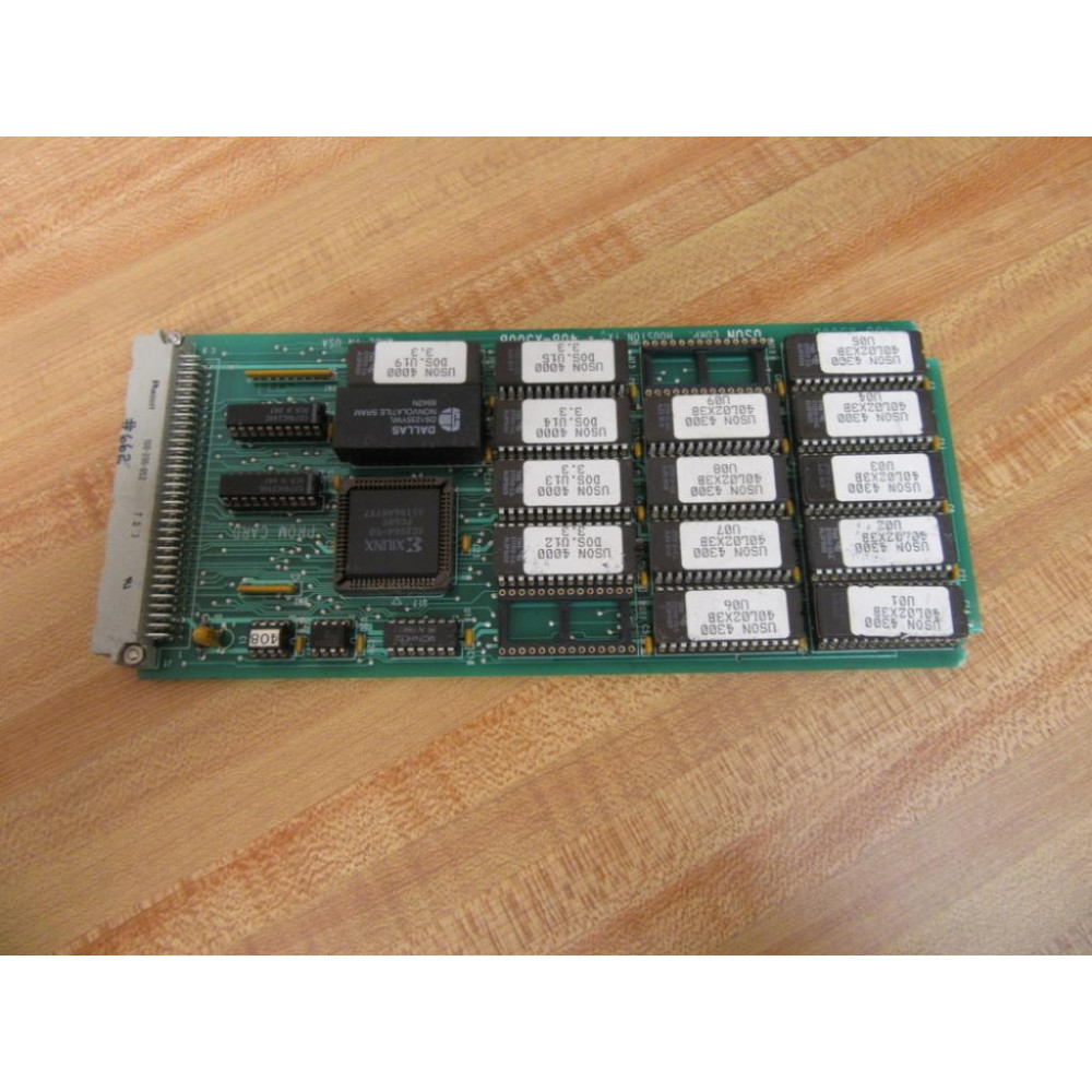 Uson 408-X300B Prom Card 408-X300 Chipped Corner - Used