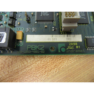 Indramat 109-1053-4B01-02 Circuit Board 109-1053-4A01-2 - Used