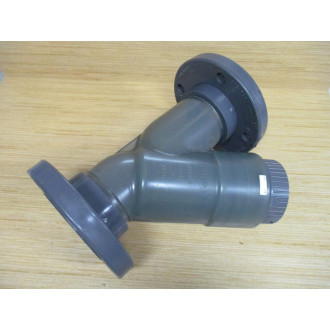 Georg Fischer 304 3" Y-Check Valve NW80 Da90 - New No Box