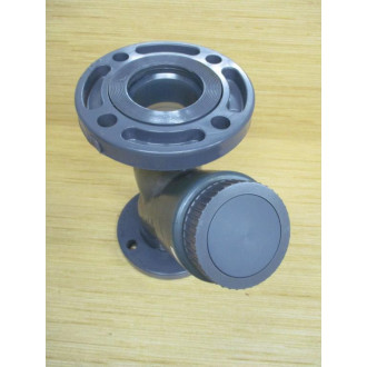Georg Fischer 304 3" Y-Check Valve NW80 Da90 - New No Box